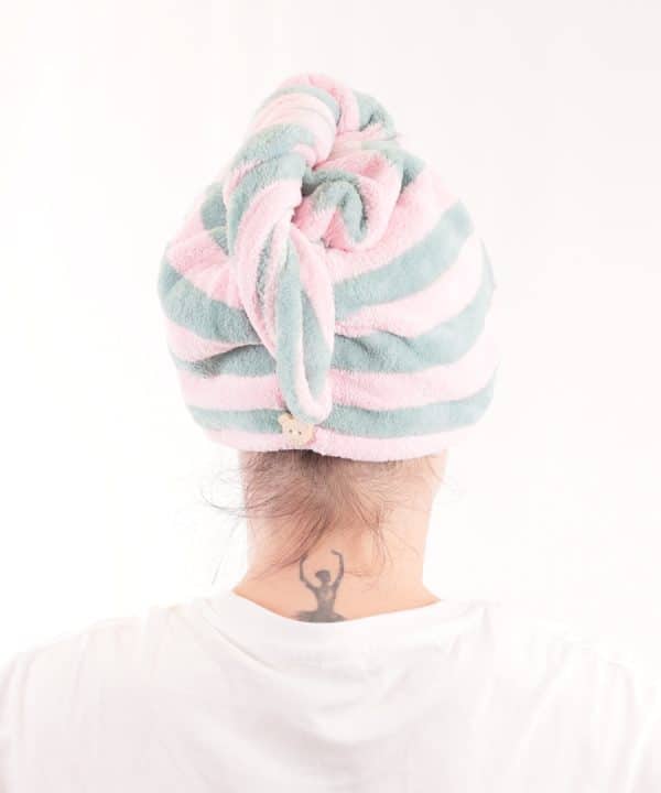 sada uterákov z mikrovlákna na rýchle sušenie vlasov